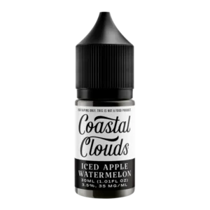 BUY 1 GET 1 FREE Apple Watermelon Iced Coastal Clouds Salt Nic