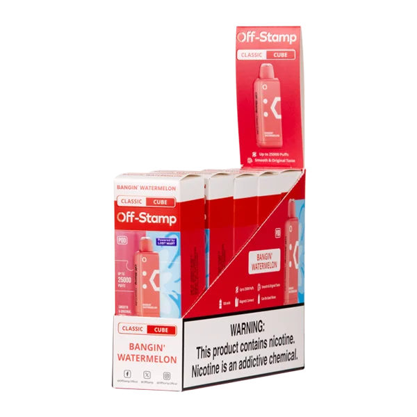 BUY 1 GET 1 FREE Bangin' Watermelon Off Stamp Classic Cube Pod - Image 2